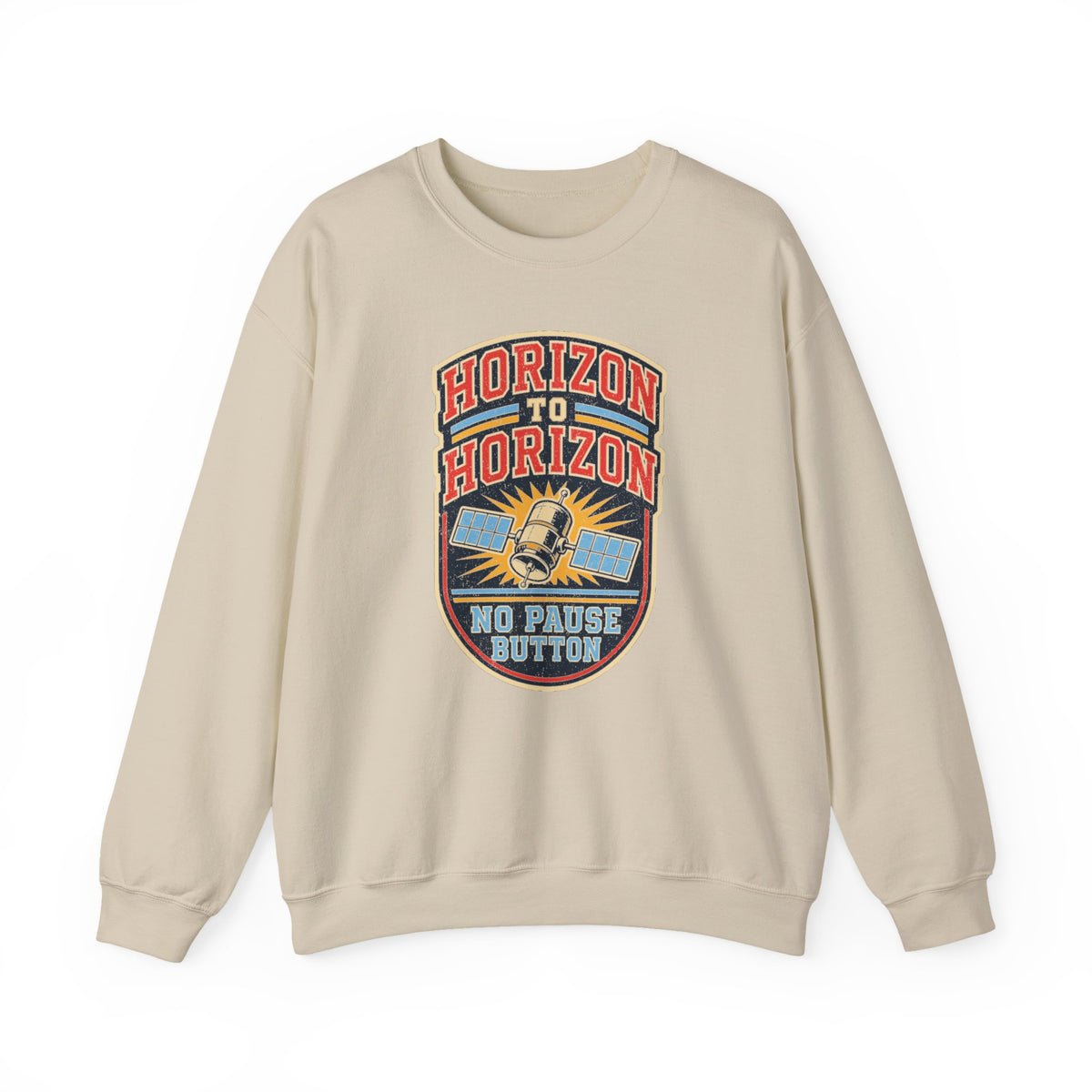 Horizon to Horizon No Pause Button Crewneck