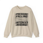Pressure Falling Interest Rising Crewneck