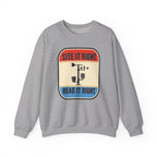 Site It Right Read It Right Crewneck