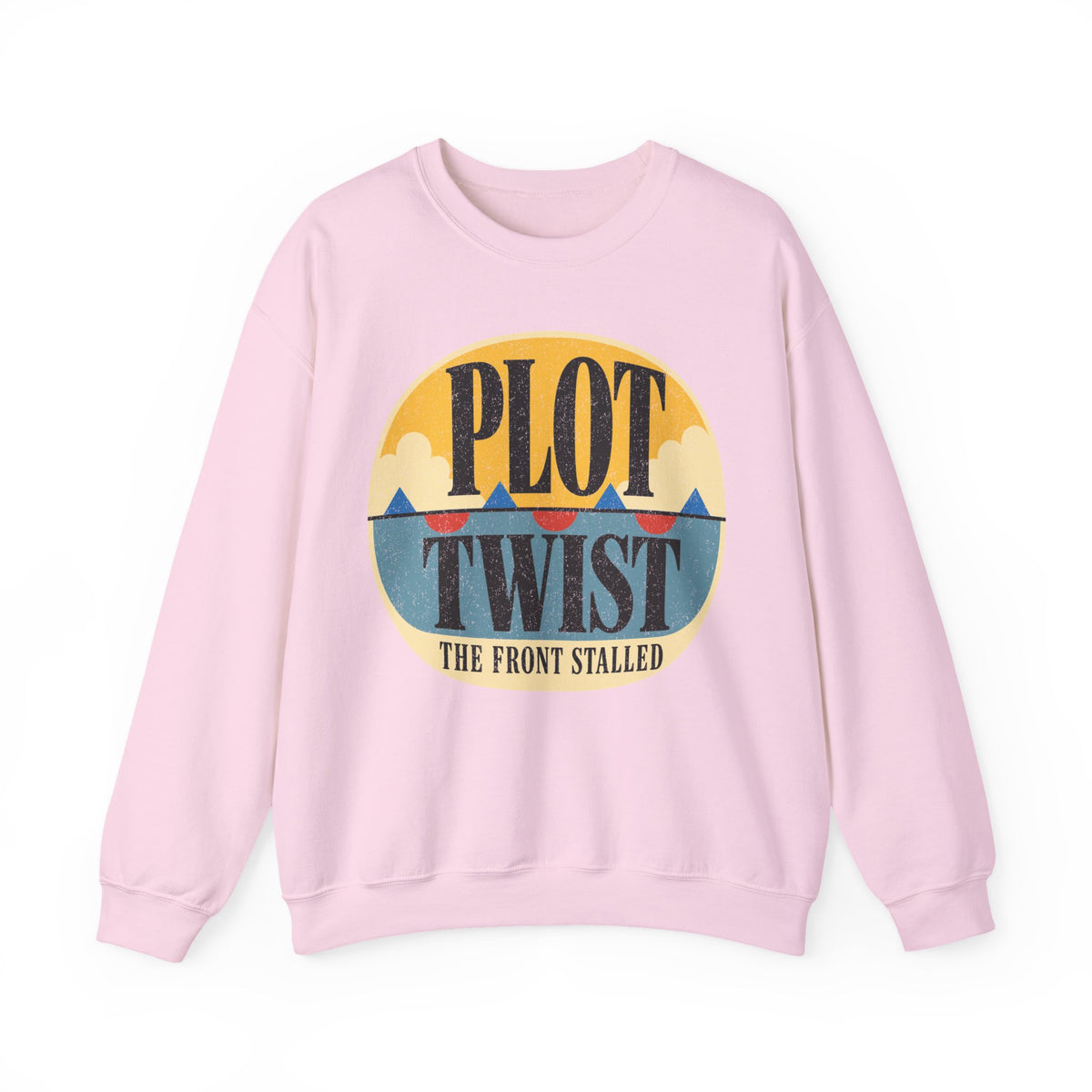 Plot Twist, the Front Stalled Crewneck