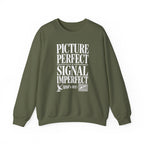 Picture Perfect Signal Imperfect Crewneck
