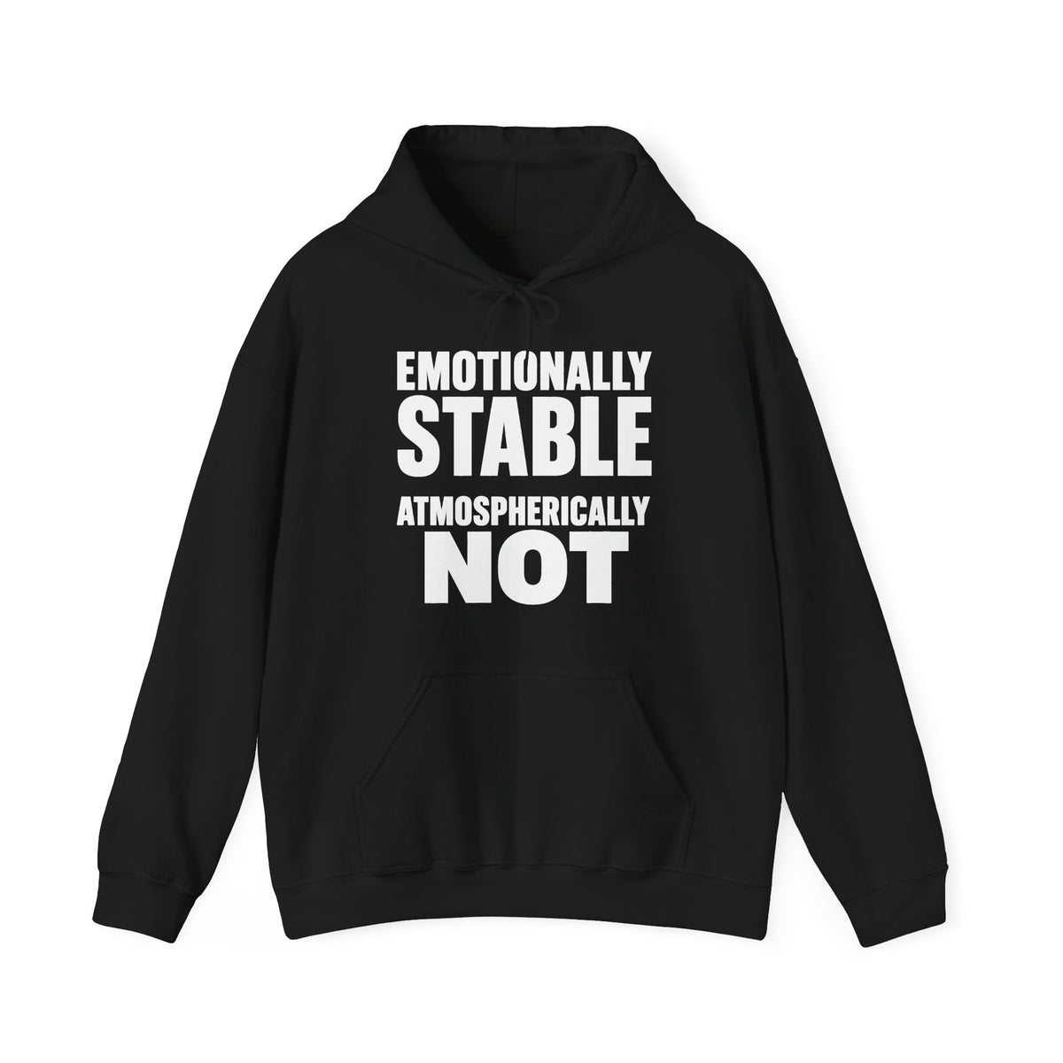 Emotionally Stable Atmospherically Not Hoodie