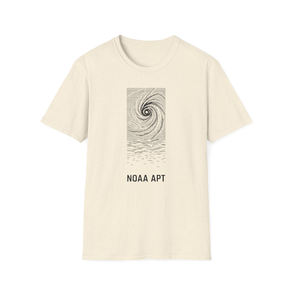 One Weather Image Reconstructed Progressively from Received Scan Lines T-Shirt