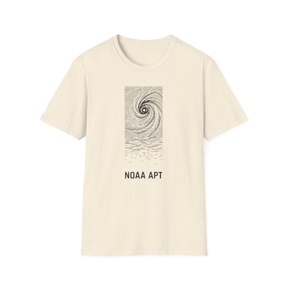 One Weather Image Reconstructed Progressively from Received Scan Lines T-Shirt