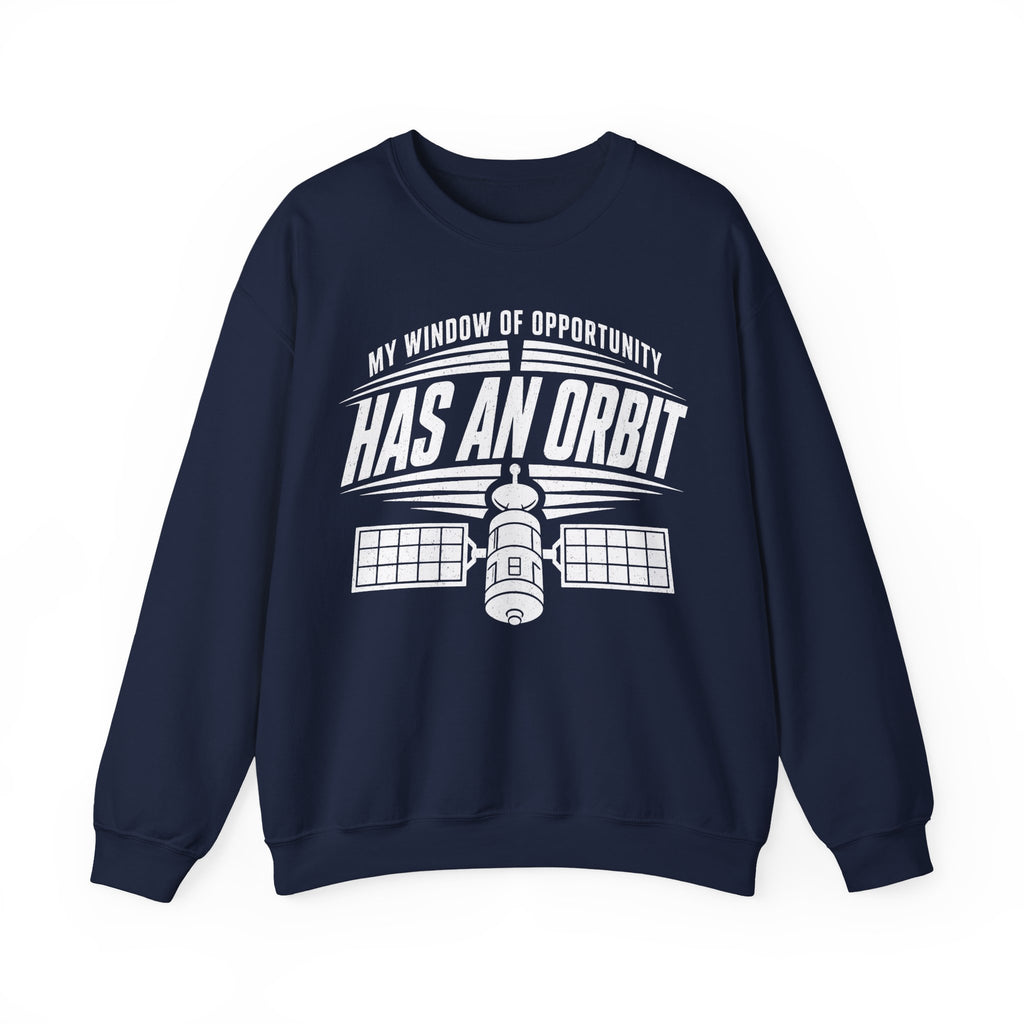 My Window of Opportunity Has an Orbit Crewneck