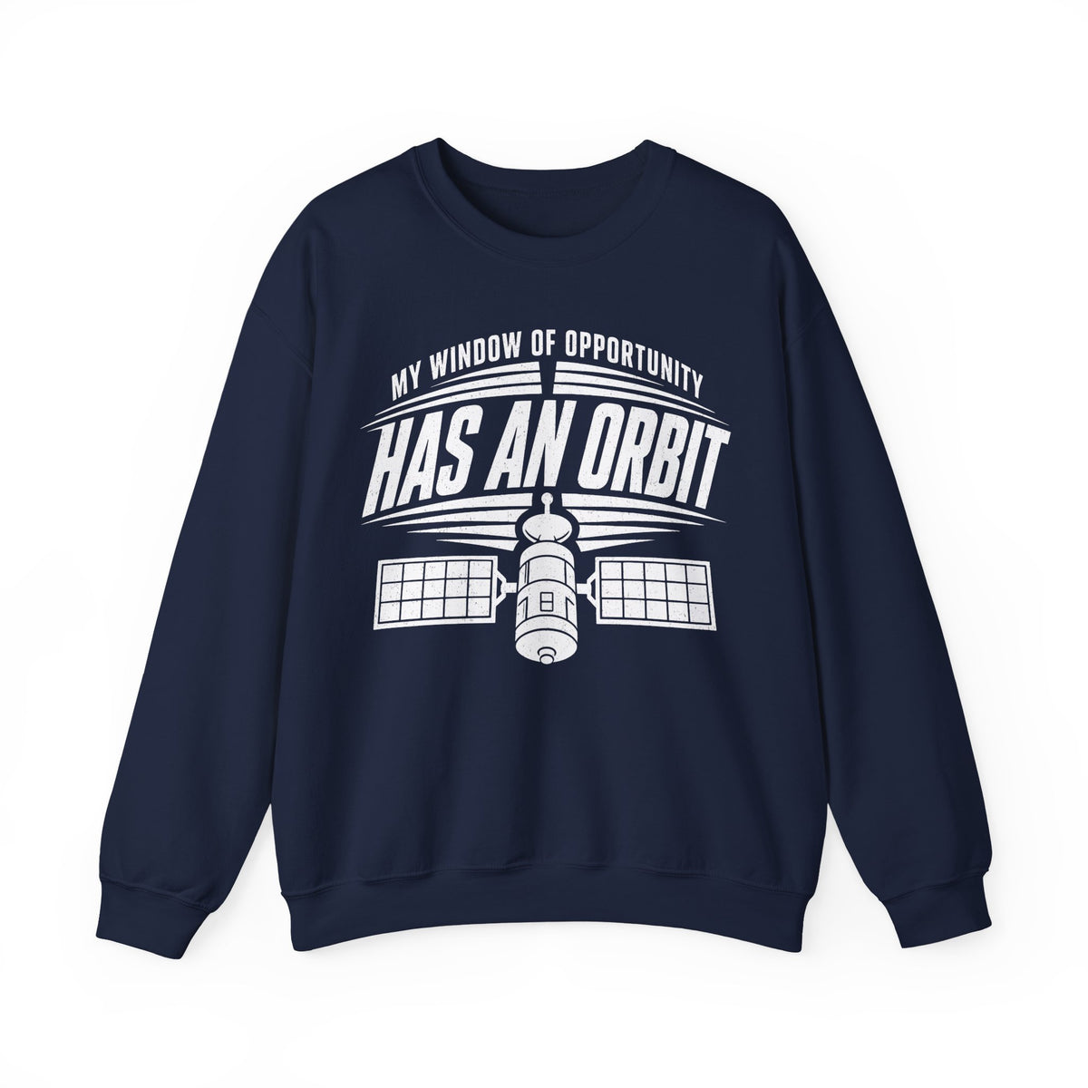 My Window of Opportunity Has an Orbit Crewneck