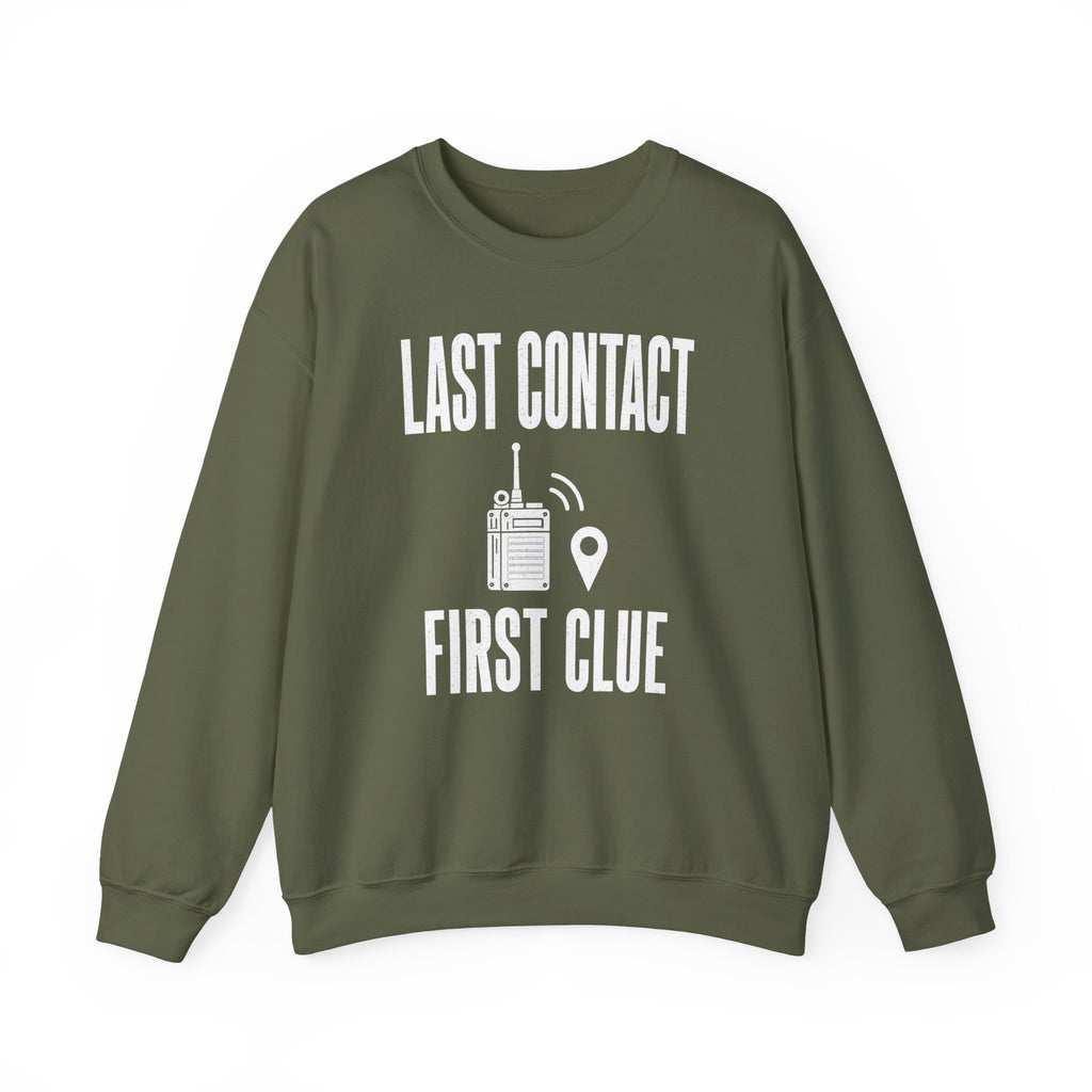 Last Contact First Clue Crewneck