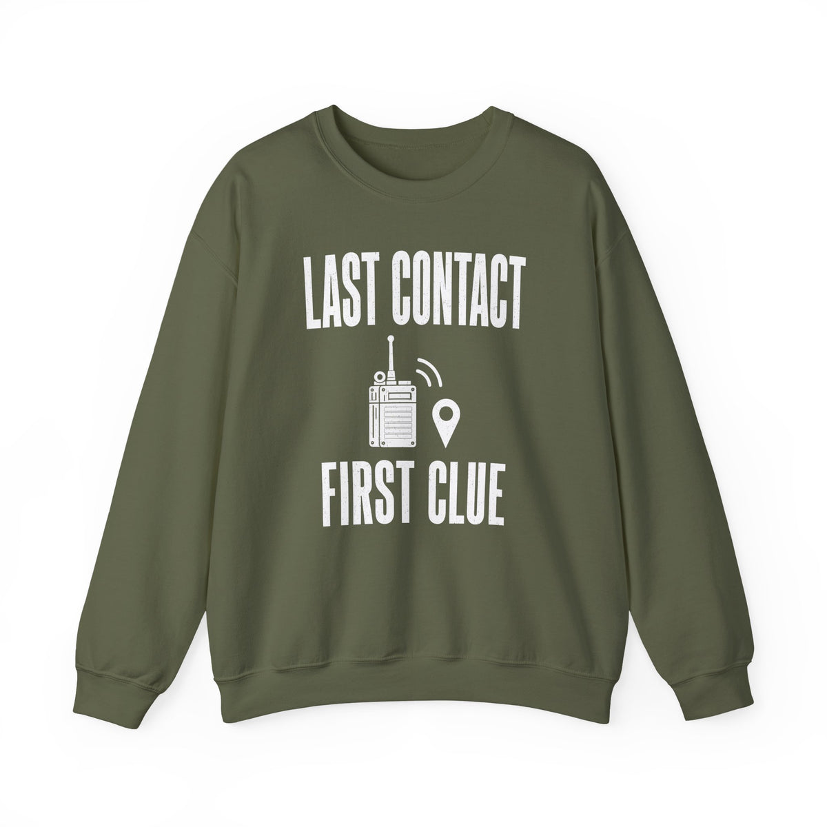 Last Contact First Clue Crewneck