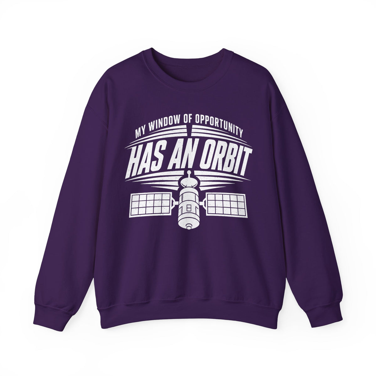 My Window of Opportunity Has an Orbit Crewneck