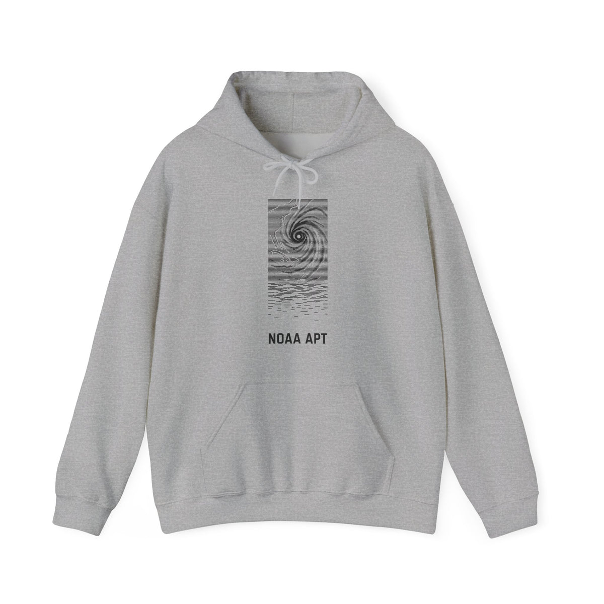 One Weather Image Reconstructed Progressively from Received Scan Lines Hoodie