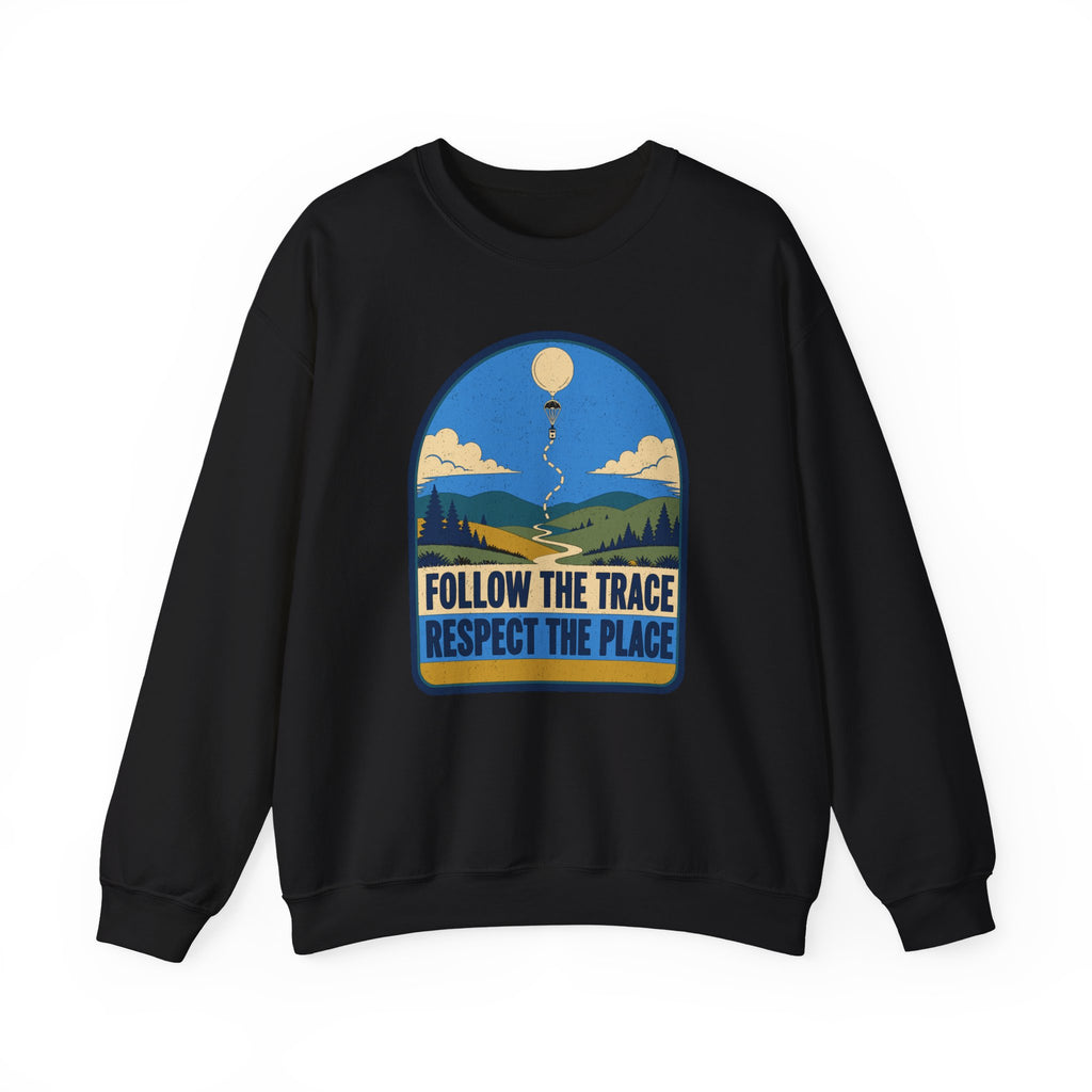 Follow the Trace Respect the Place Crewneck