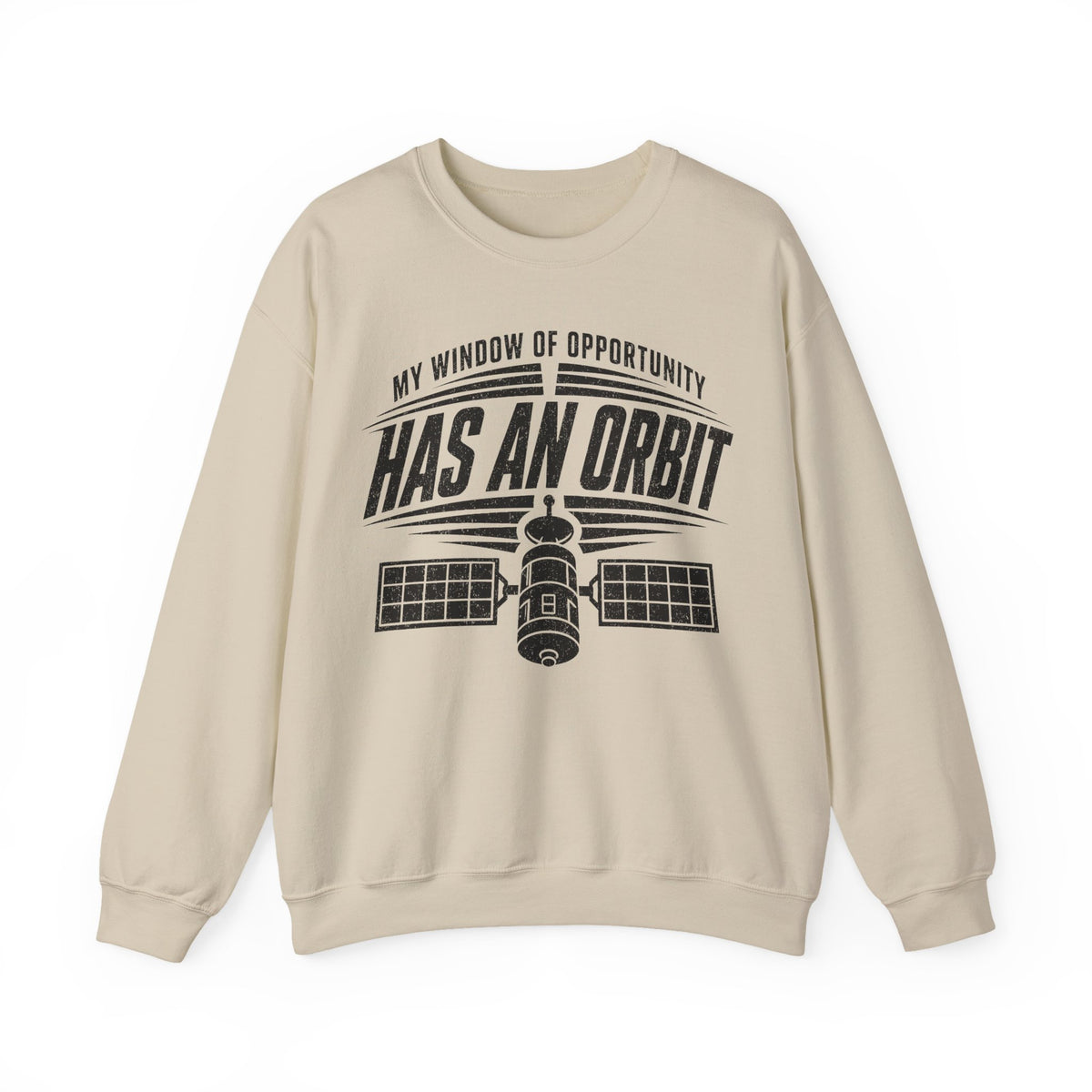 My Window of Opportunity Has an Orbit Crewneck