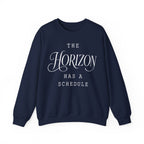 The Horizon Has a Schedule Crewneck