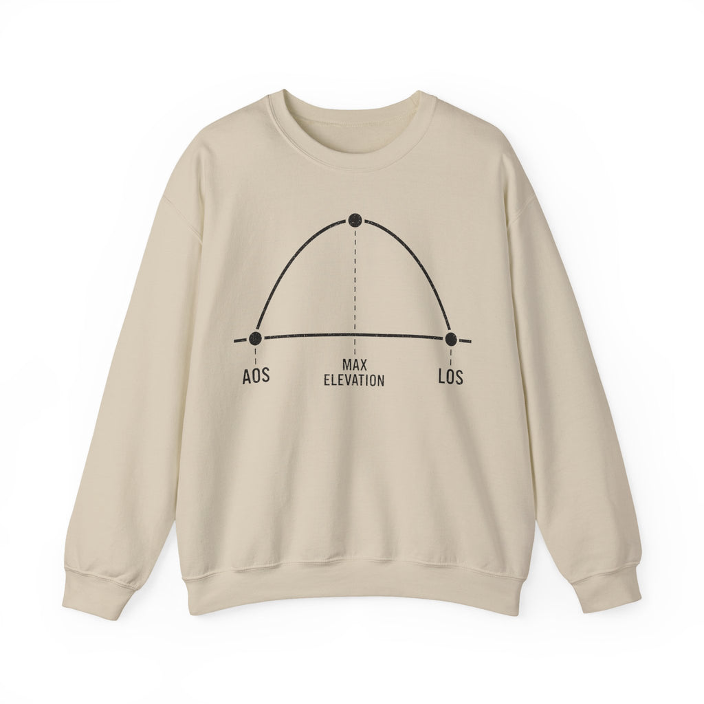 AOS Maximum Elevation LOS Crewneck