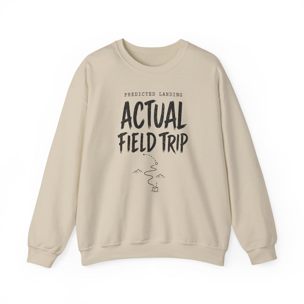 Predicted Landing Actual Field Trip Crewneck