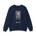 One Weather Image Reconstructed Progressively from Received Scan Lines Crewneck