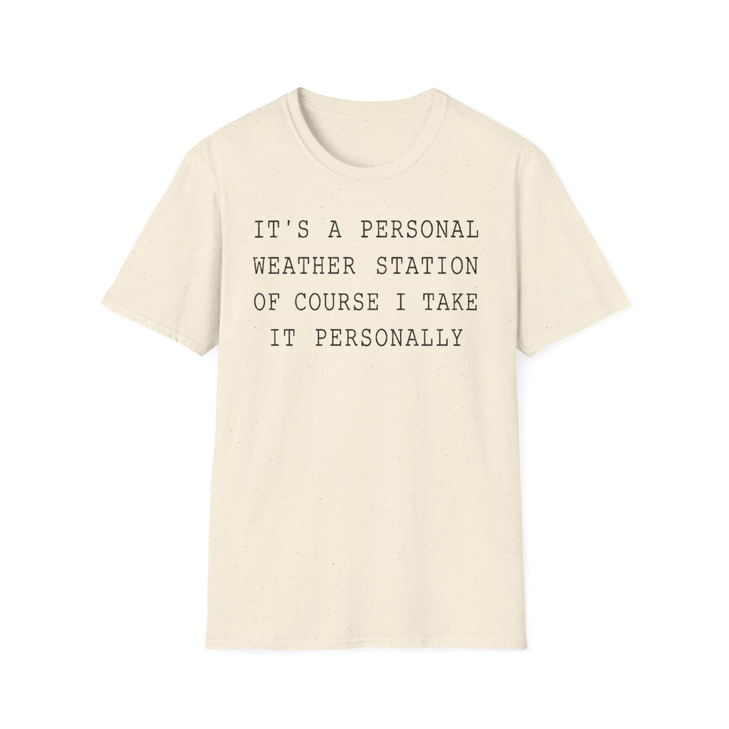 It's a Personal Weather Station of Course I Take It Personally T-Shirt