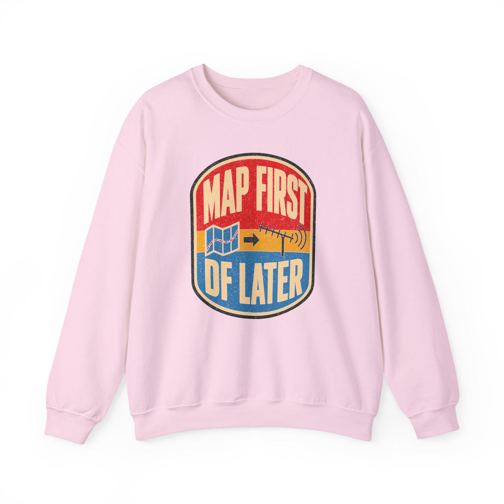 Map First RF Later Crewneck