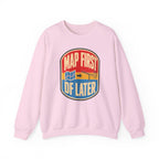 Map First RF Later Crewneck