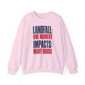 Landfall: One Moment Impacts: Many Hours Crewneck