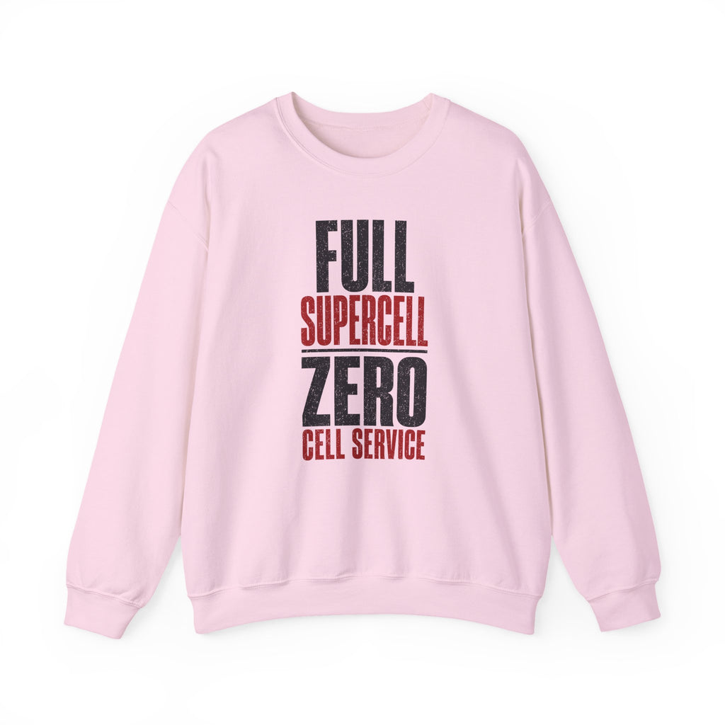 Full Supercell, Zero Cell Service Crewneck