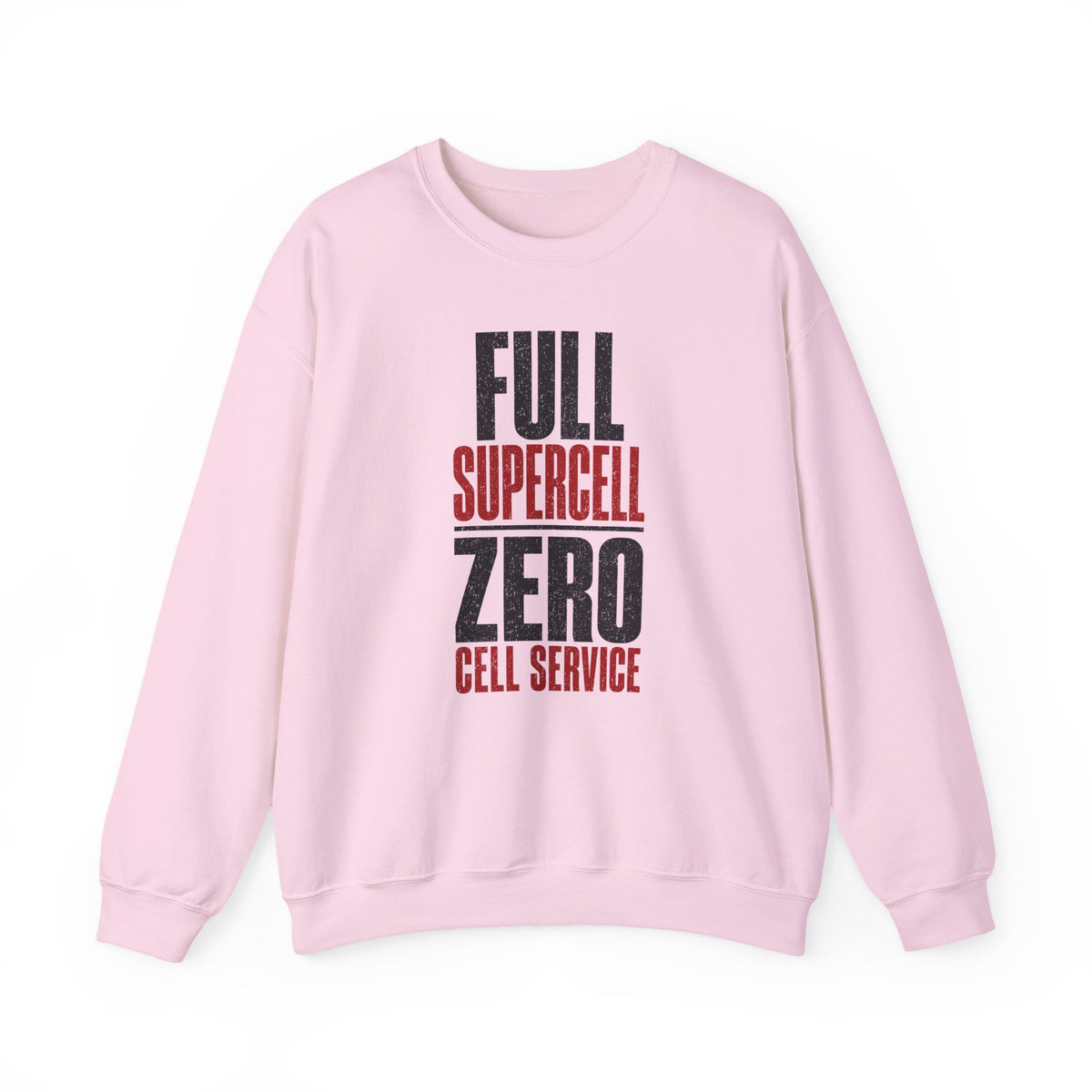 Full Supercell, Zero Cell Service Crewneck