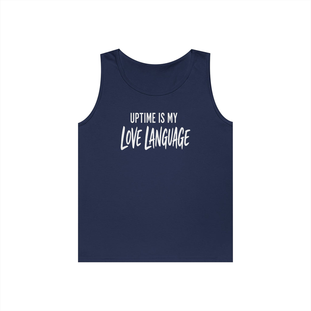 Uptime Is My Love Language Tank Top