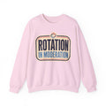 Rotation in Moderation Crewneck