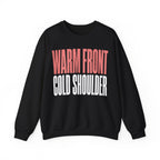 Warm Front Cold Shoulder Crewneck