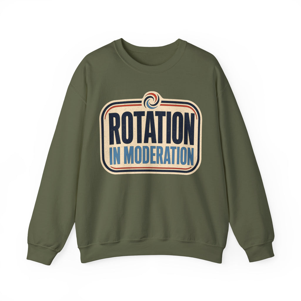 Rotation in Moderation Crewneck
