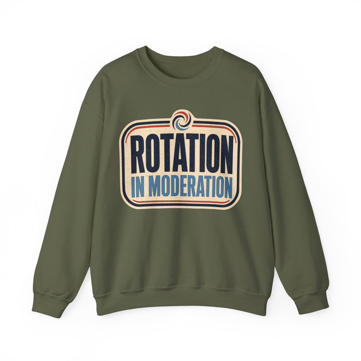 Rotation in Moderation Crewneck