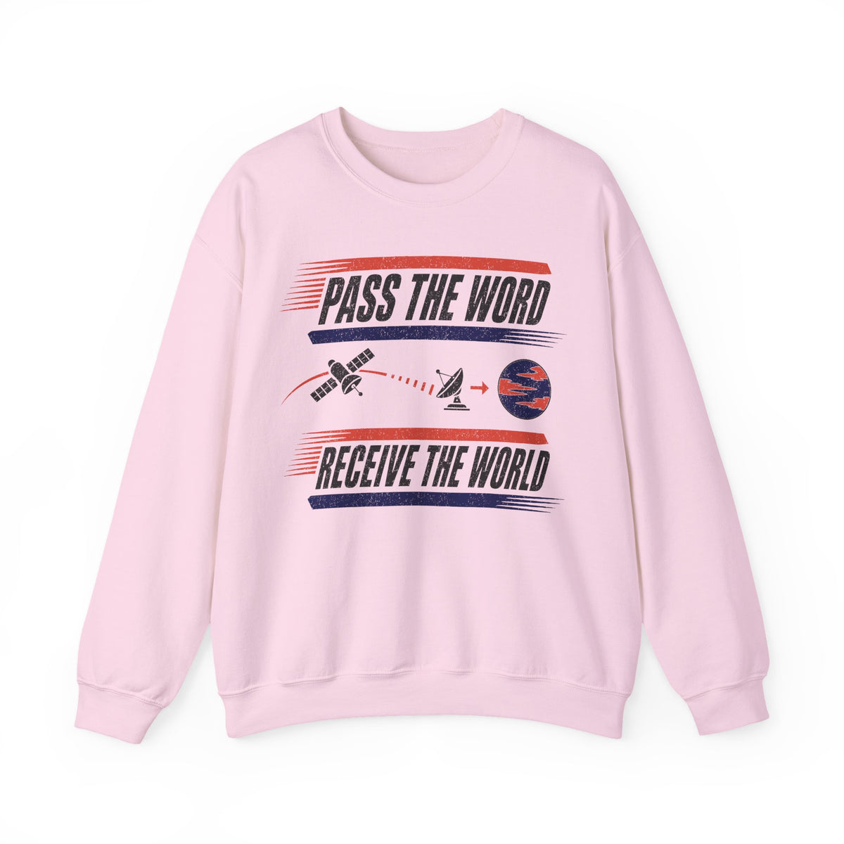 Pass the Word Receive the World Crewneck