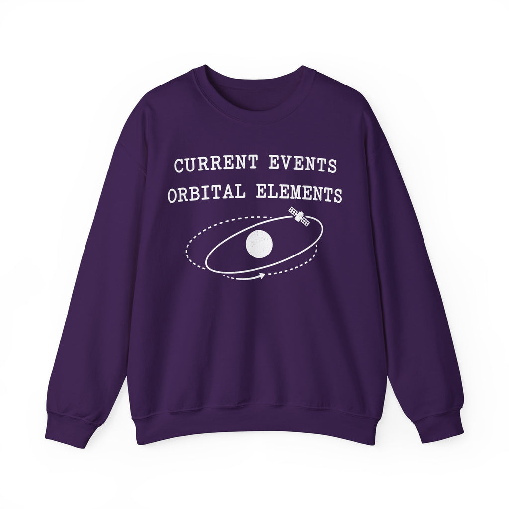 Current Events Orbital Elements Crewneck