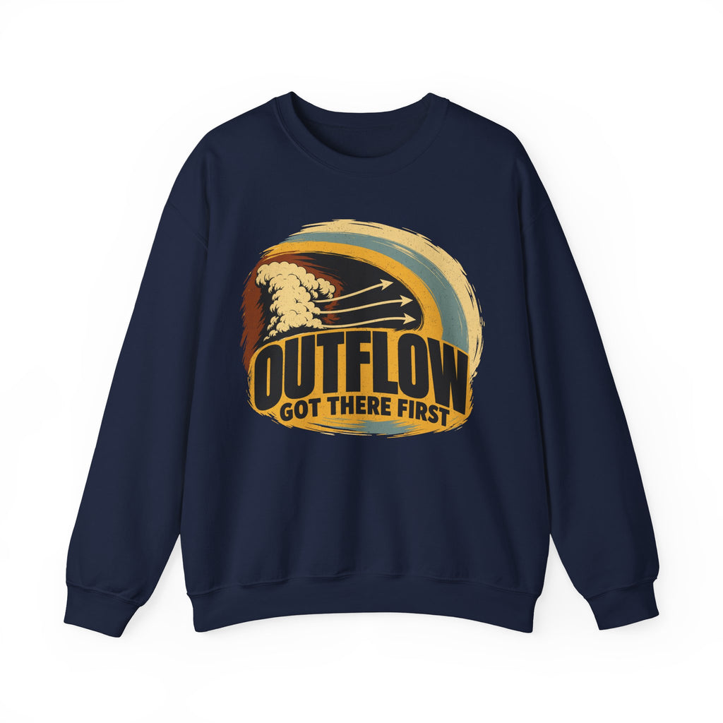 Outflow Got There First Crewneck