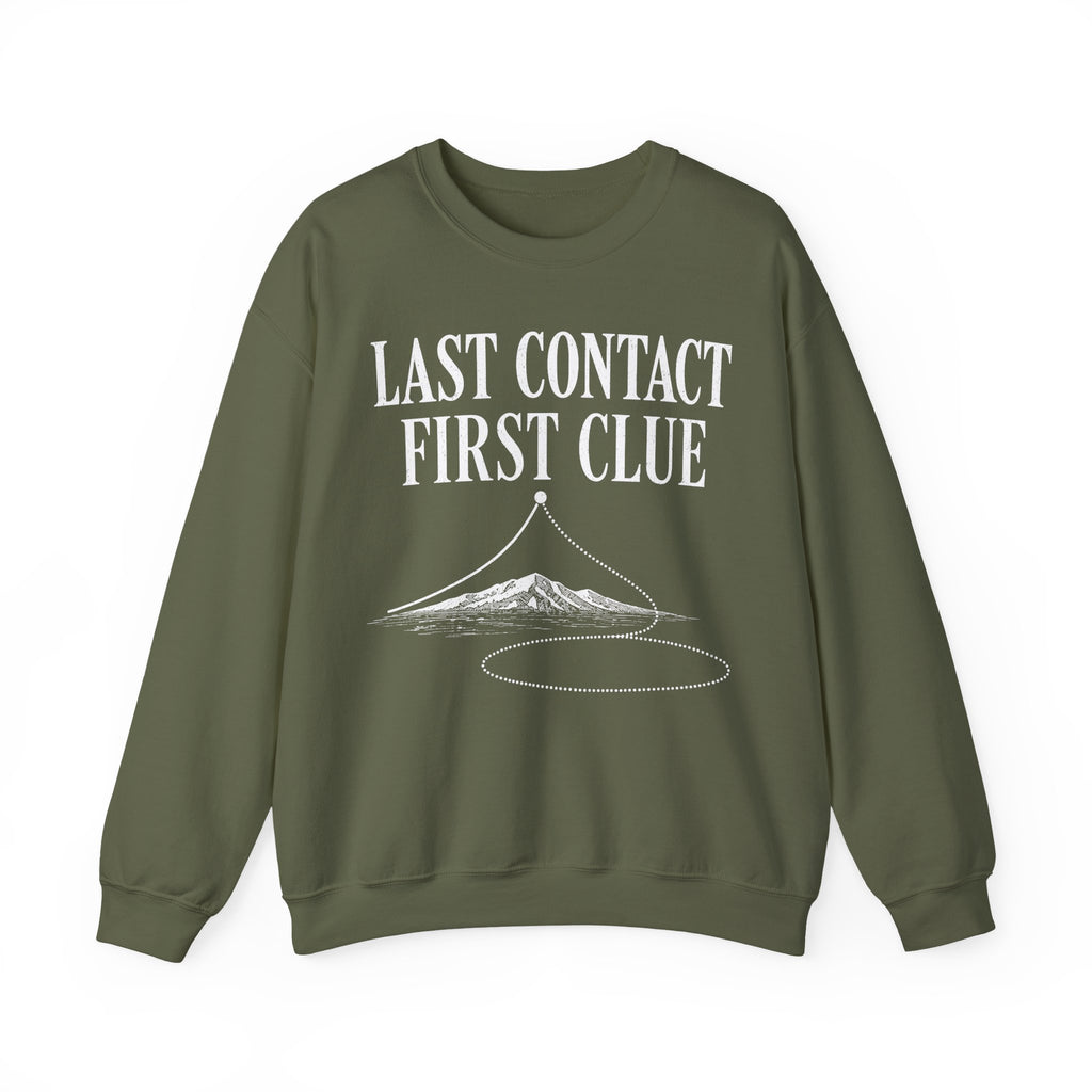 Last Contact, First Clue Crewneck