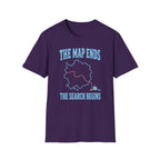 The Map Ends the Search Begins T-Shirt