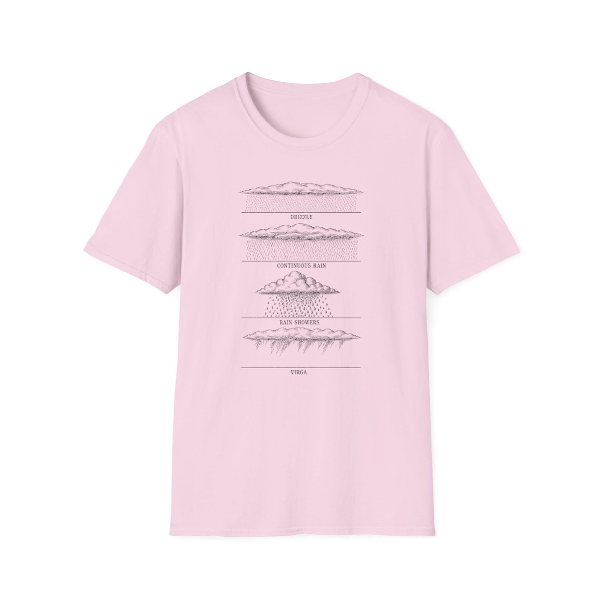 Drizzle Rain Showers and Virga T-Shirt