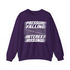 Pressure Falling Interest Rising Crewneck