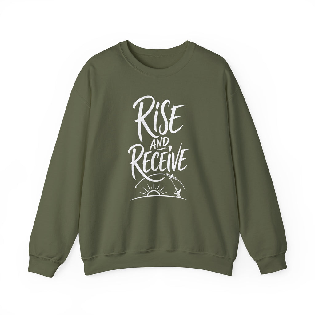 Rise and Receive Crewneck
