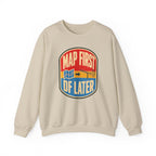 Map First RF Later Crewneck