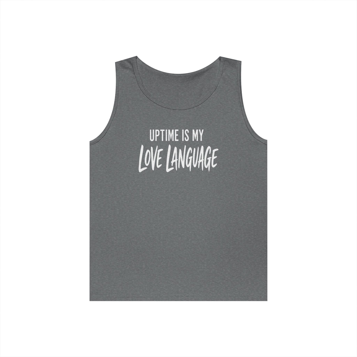 Uptime Is My Love Language Tank Top