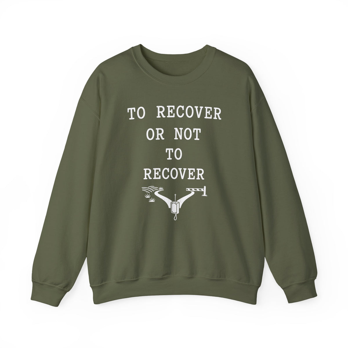 To Recover or Not to Recover Crewneck