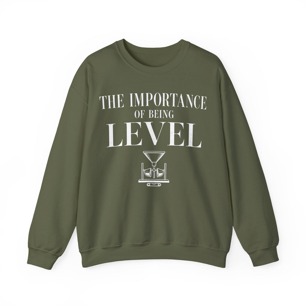 The Importance of Being Level Crewneck