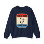 Site It Right Read It Right Crewneck