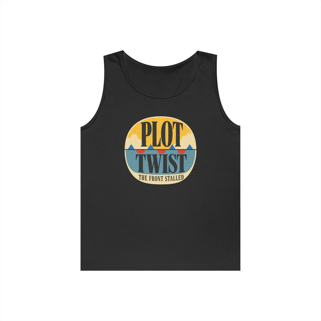 Plot Twist, the Front Stalled Tank Top