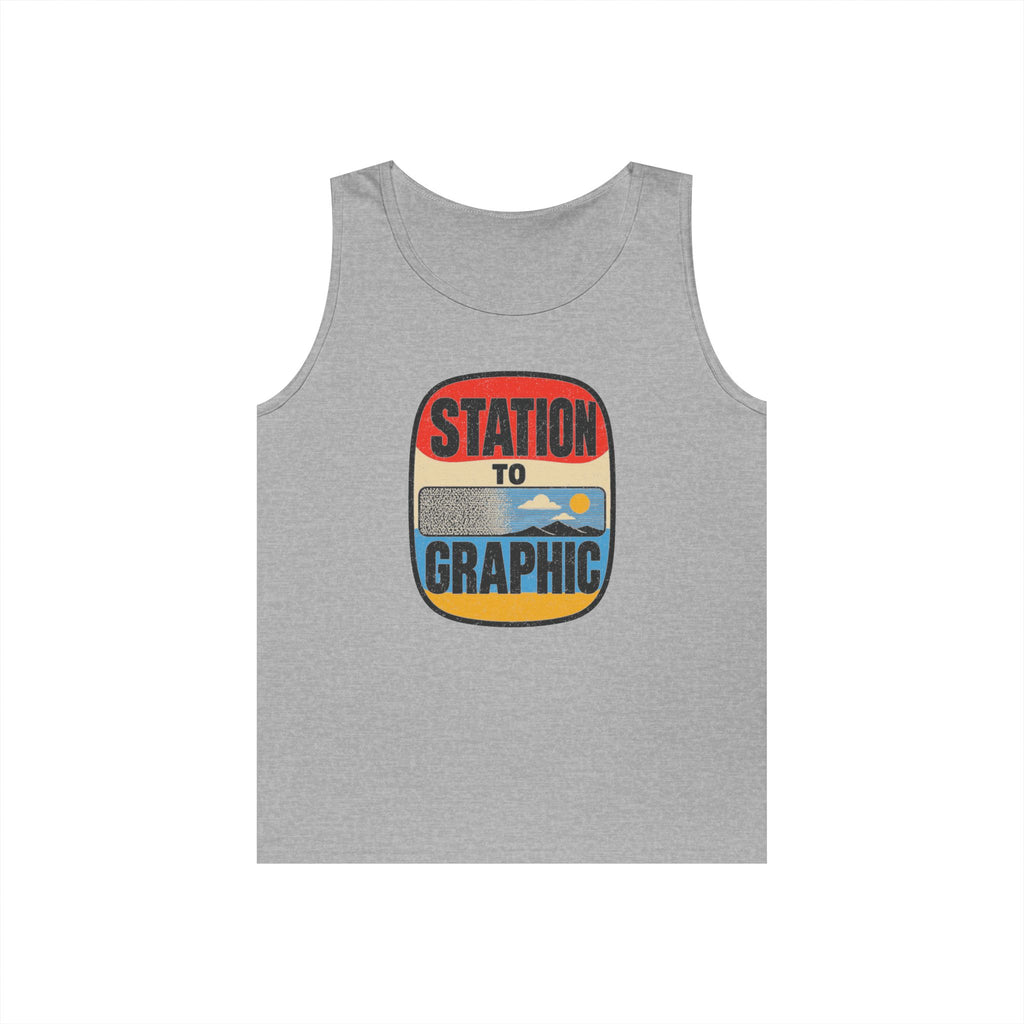 Station to Graphic Tank Top