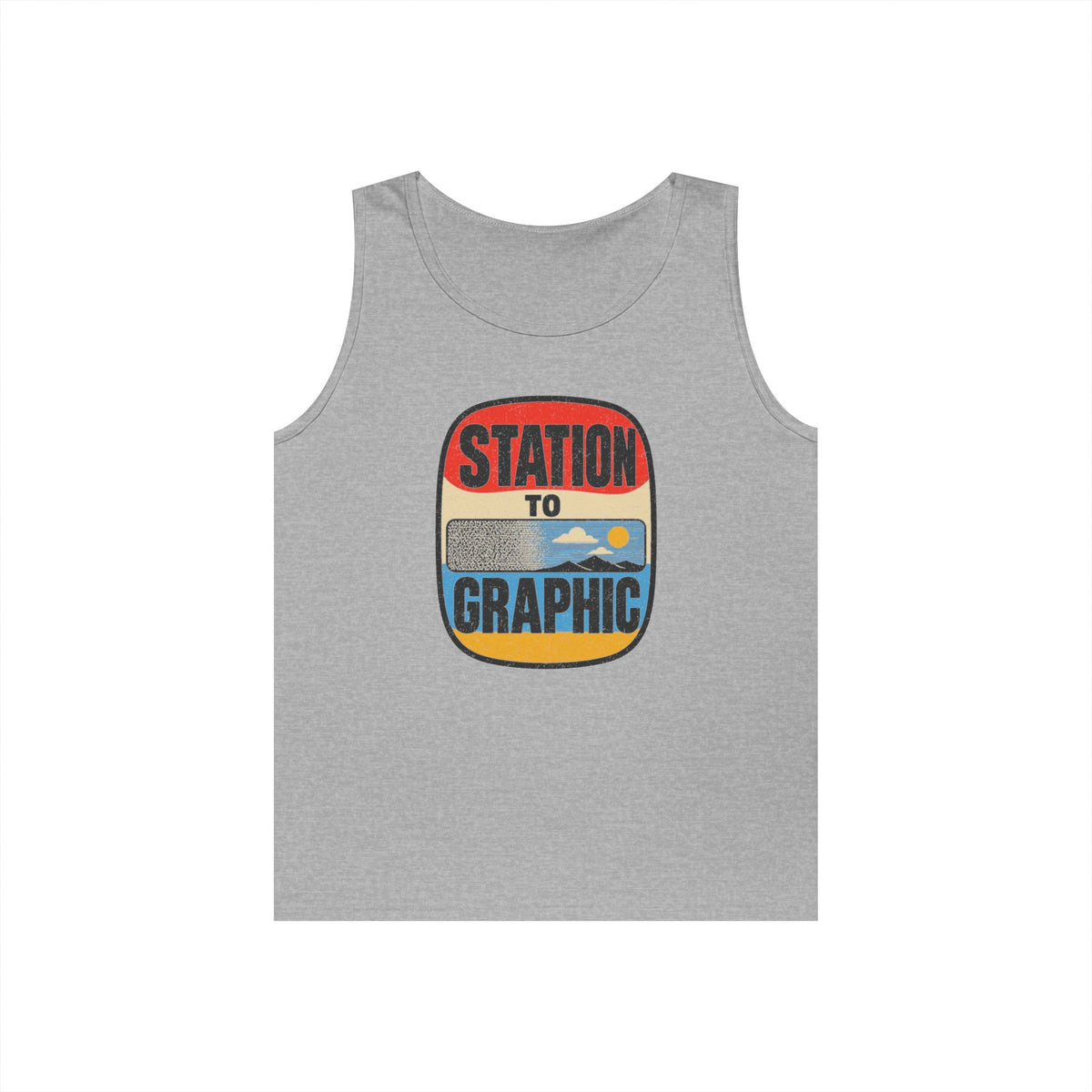 Station to Graphic Tank Top
