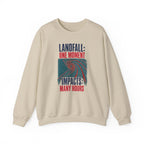 Landfall One Moment Impacts Many Hours Crewneck