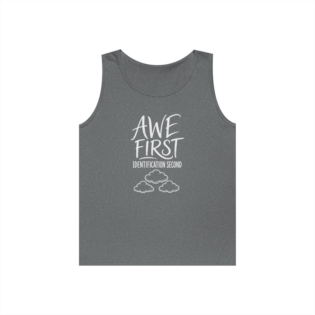 Awe First Identification Second Tank Top