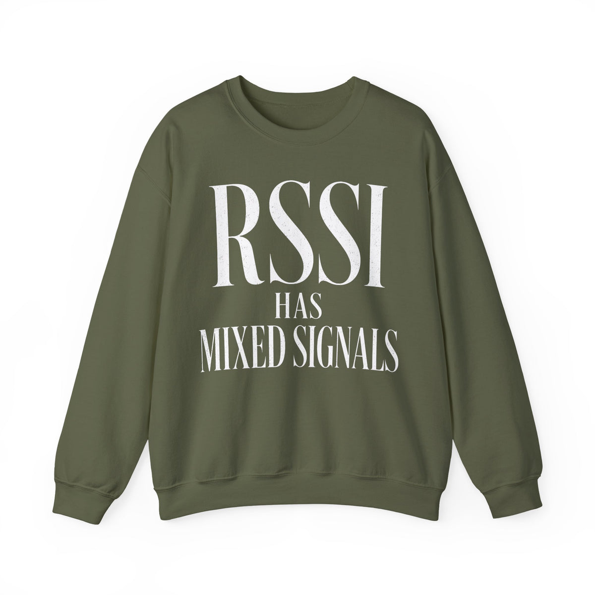RSSI Has Mixed Signals Crewneck